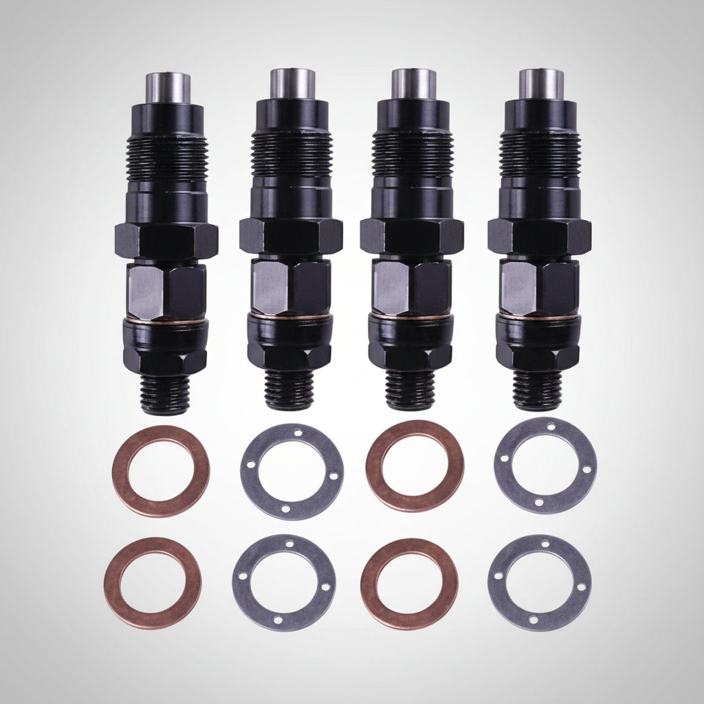Injecteur de carburant 214-3879, 304-3540 pour moteurs Mitsubishi (MM435-94101)  S3L2, S4L2, S4Q2T, K4N et L3E, pelles hydrauliques Caterpillar CAT 302.5C, 303, 304 et 305, chargeuse sur pneus 904B.
